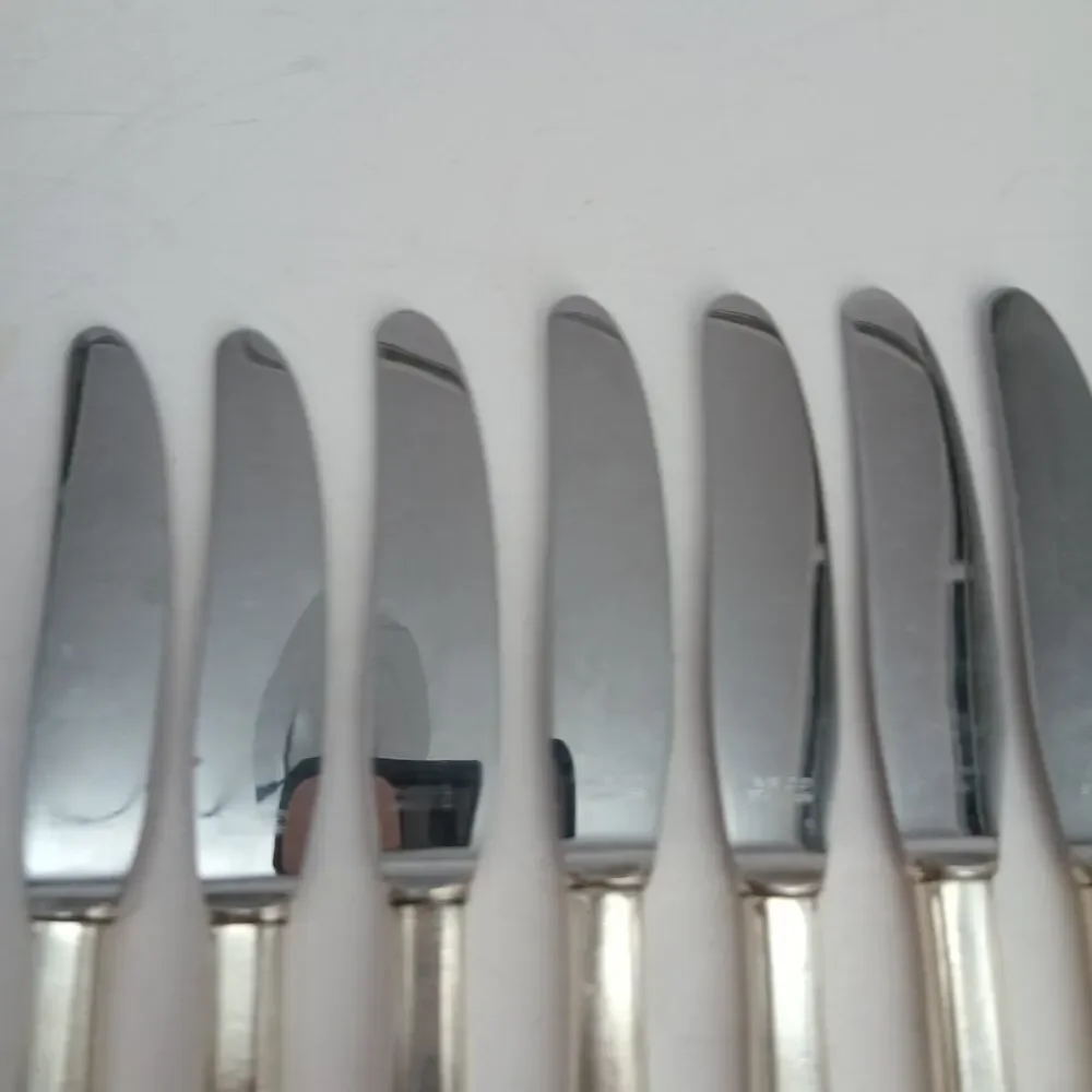 8X BK 1847 Rogers Bros IS International Silver Plate Lovelace Butter Knives